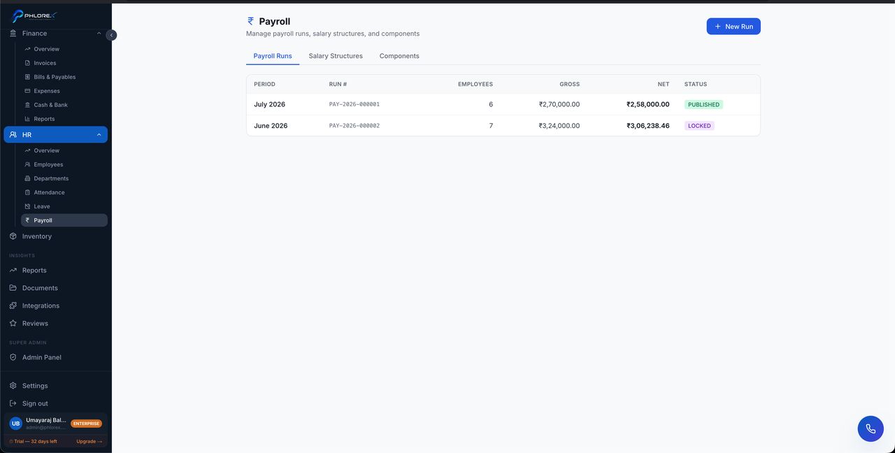 Payroll